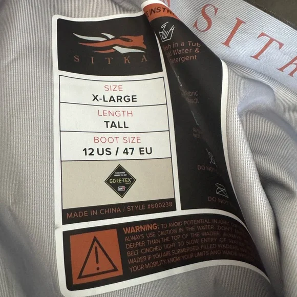 Sitka Delta Waders